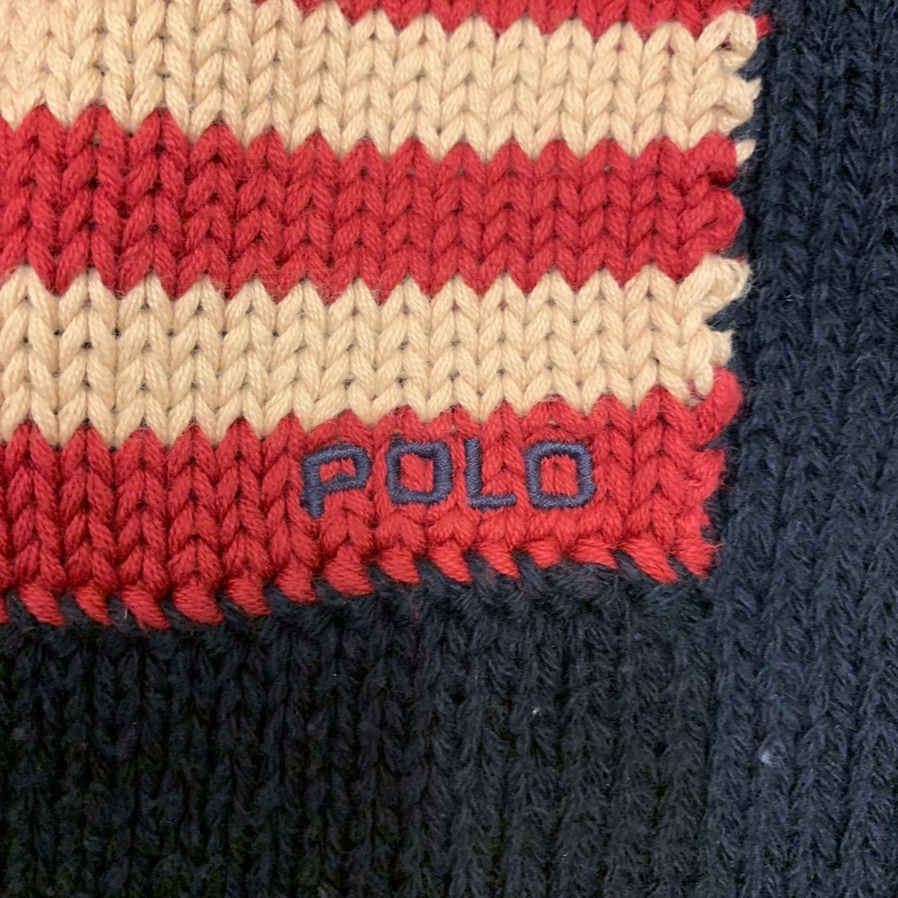 Vintage Ralph Lauren American Flag Sweater - Picture 3 of 4